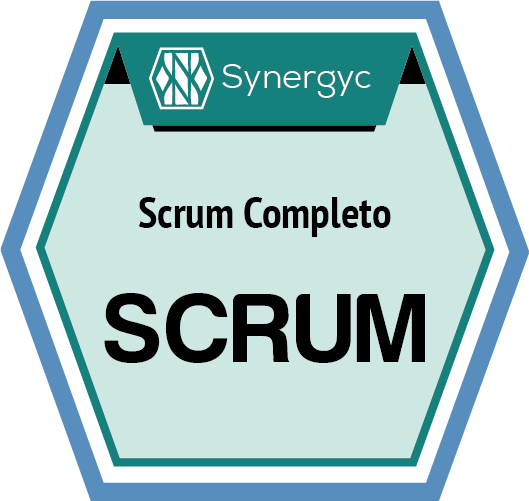 Badge Synergyc Scrum Completo